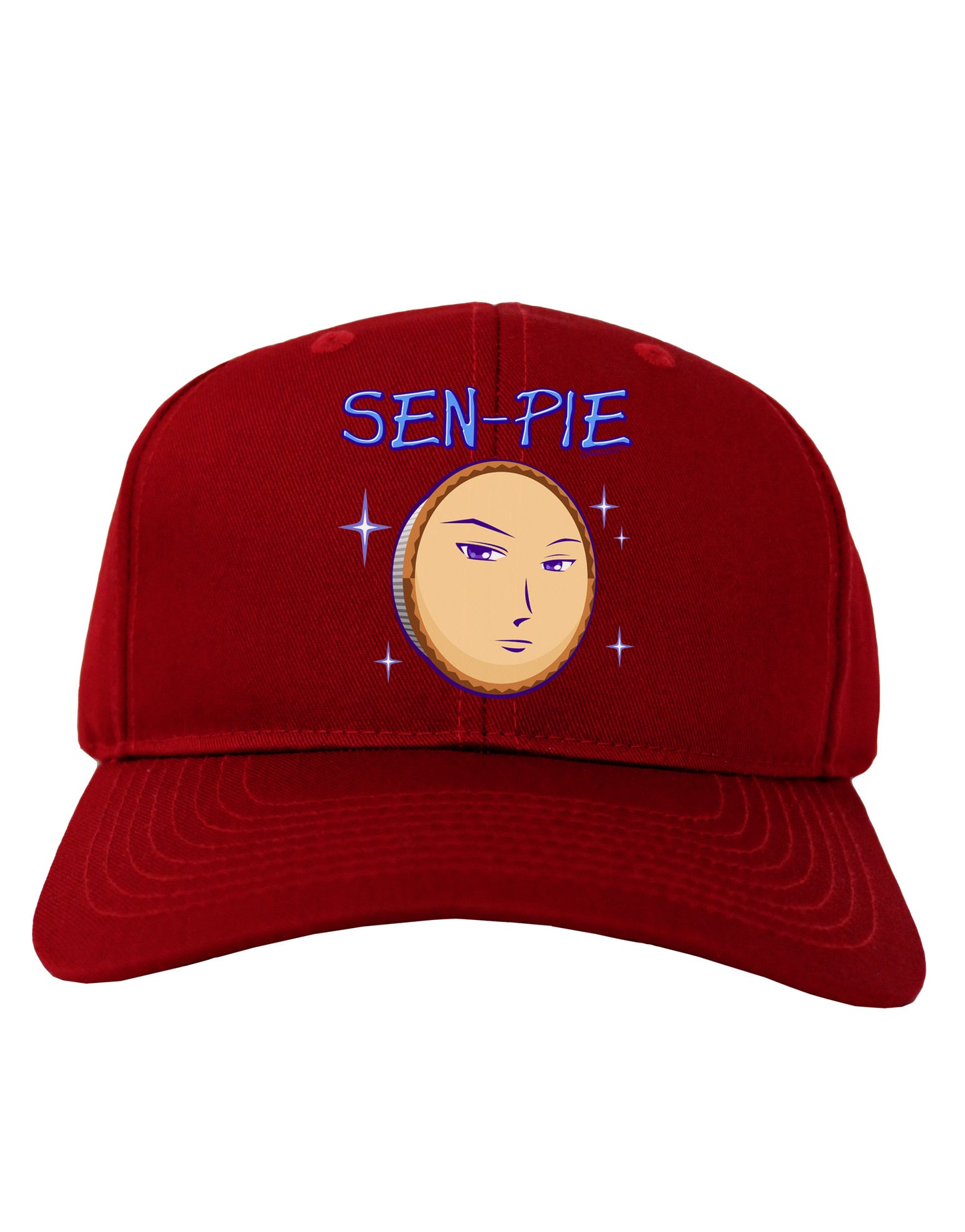 Sen-Pie Sama Kun San Chan Adult Dark Baseball Cap Hat-Baseball Cap-TooLoud-Red-One Size-Davson Sales