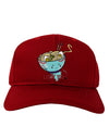 TooLoud Matching Lovin You Blue Pho Bowl Dark Adult Dark Baseball Cap Hat-Baseball Cap-TooLoud-Red-One-Size-Fits-Most-Davson Sales