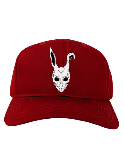 Scary Face Bunny White Adult Dark Baseball Cap Hat-Baseball Cap-TooLoud-Red-One Size-Davson Sales