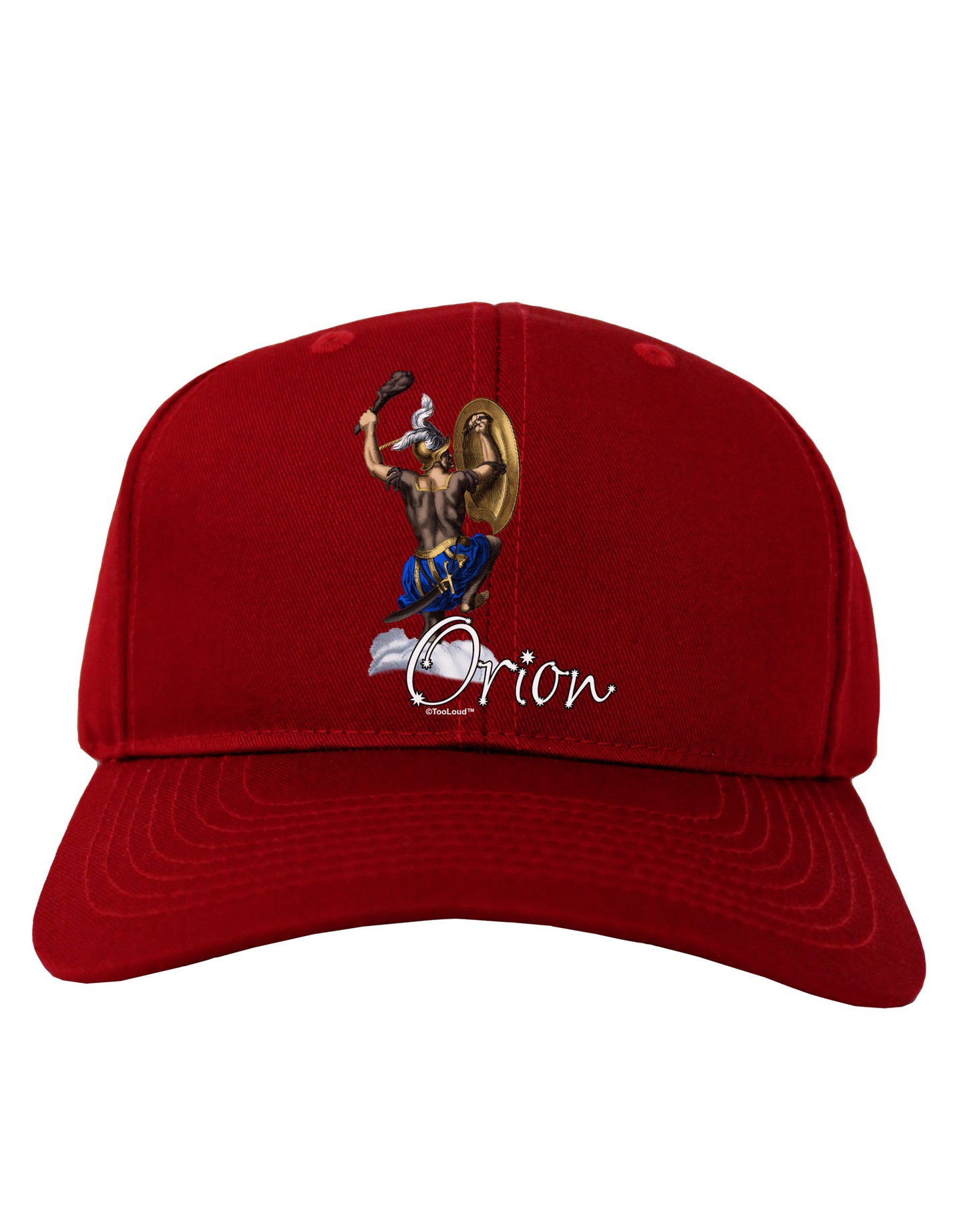 Orion Color Illustration Adult Dark Baseball Cap Hat-Baseball Cap-TooLoud-Red-One Size-Davson Sales