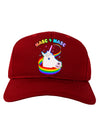 Masc 4 Masc Pranciful Unicorn Adult Dark Baseball Cap Hat-Baseball Cap-TooLoud-Red-One Size-Davson Sales