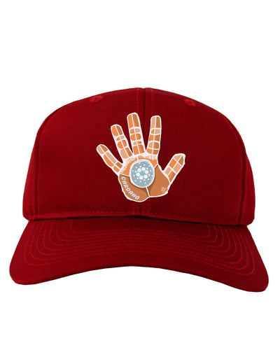 Cardano Hero Hand Adult Baseball Cap Hat-Baseball Cap-TooLoud-Red-One-Size-Fits-Most-Davson Sales