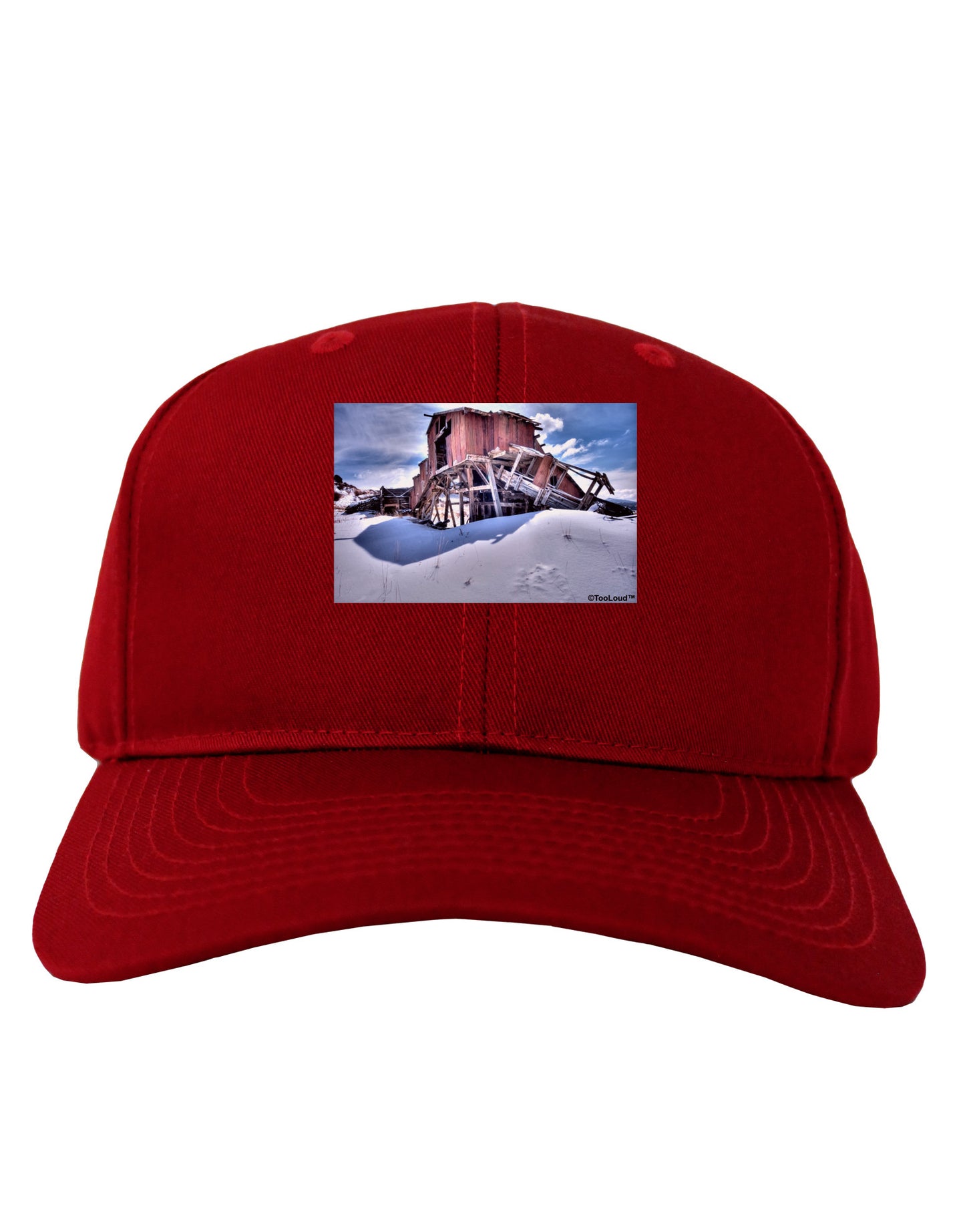 TooLoud Victor Mines Colorado Adult Dark Baseball Cap Hat-Baseball Cap-TooLoud-Red-One Size-Davson Sales
