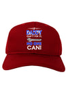 If Daddy Can't Fix It Adult Dark Baseball Cap Hat-Baseball Cap-TooLoud-Red-One Size-Davson Sales