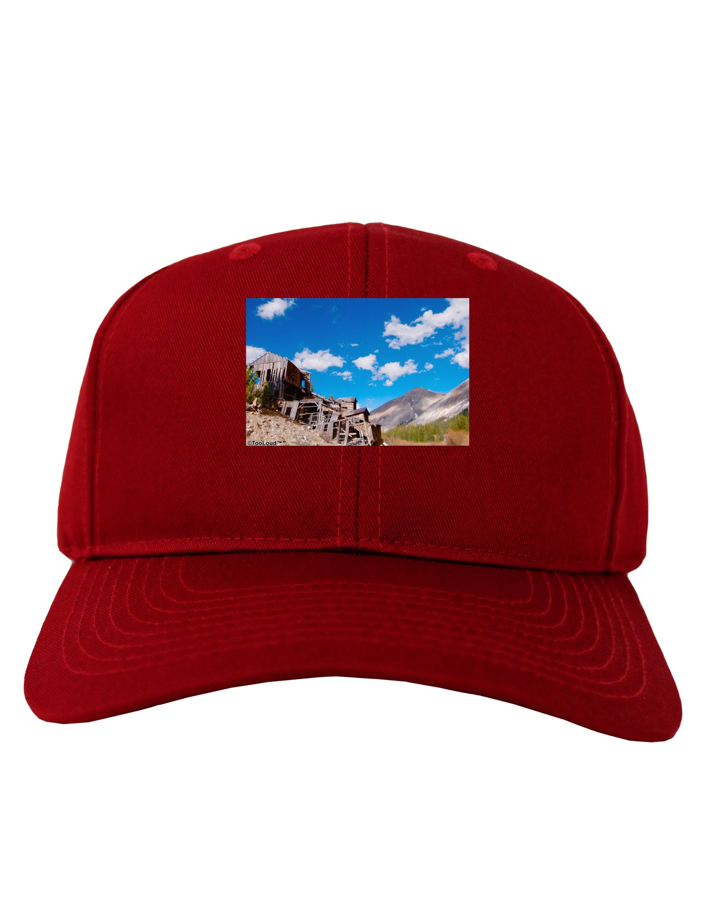 Colorado Landscape Ruins Adult Dark Baseball Cap Hat-Baseball Cap-TooLoud-Red-One Size-Davson Sales
