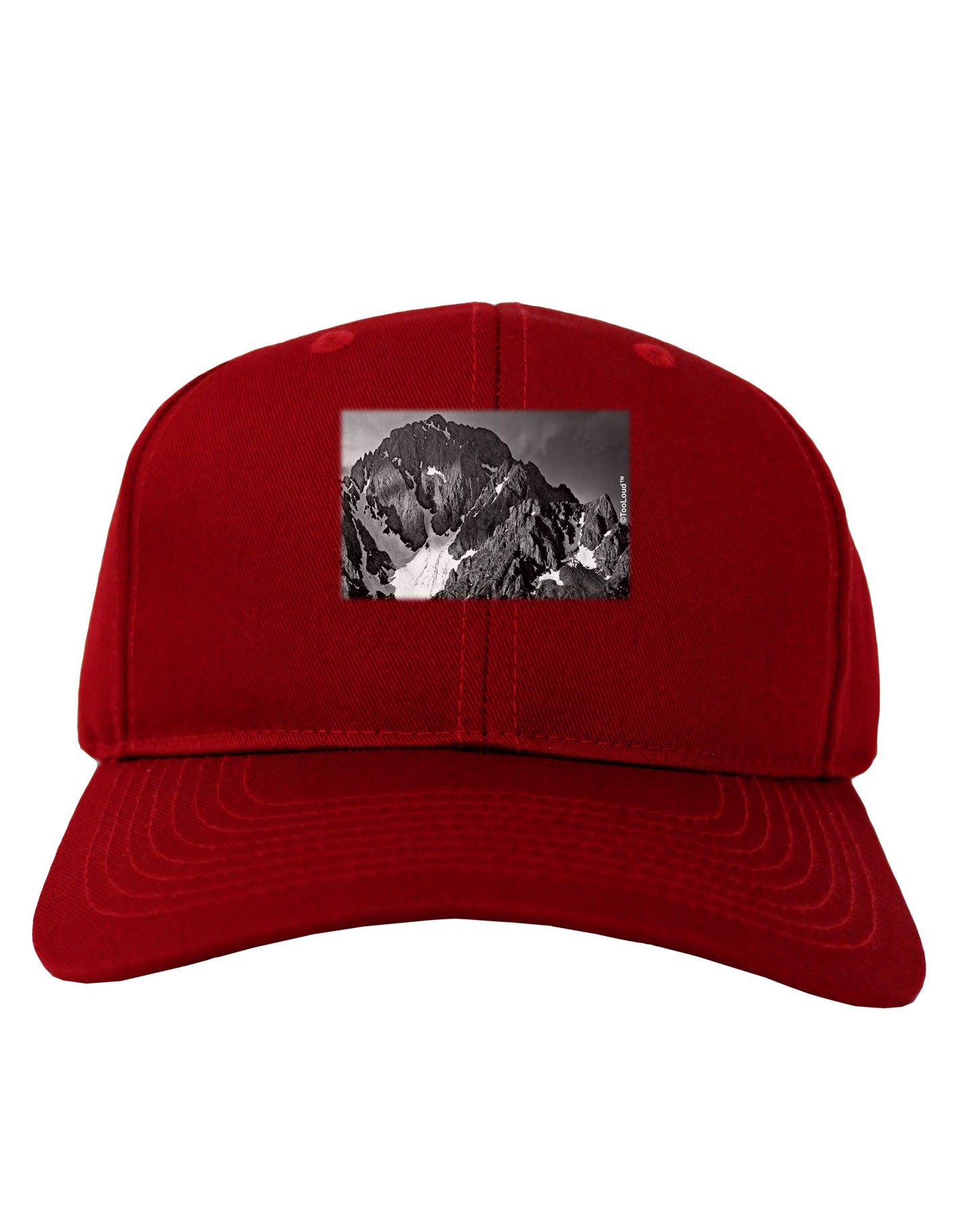 San Juan Mountain Range 2 Adult Dark Baseball Cap Hat-Baseball Cap-TooLoud-Red-One Size-Davson Sales