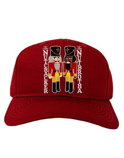 The Nutcracker and Nutbrotha Adult Dark Baseball Cap Hat by-Baseball Cap-TooLoud-Red-One Size-Davson Sales