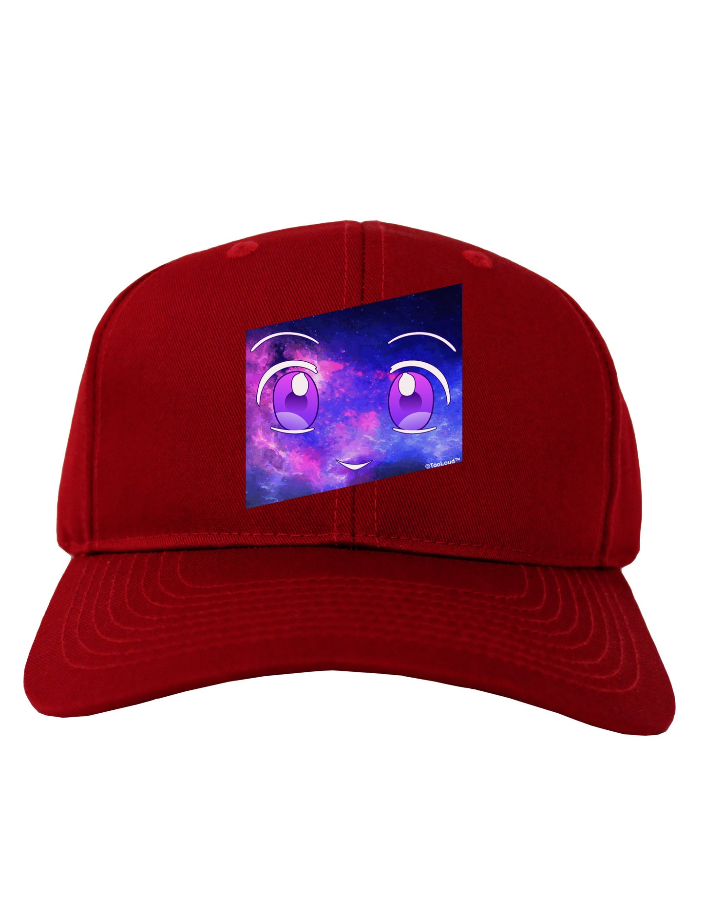 Cute Cosmic Eyes Adult Dark Baseball Cap Hat-Baseball Cap-TooLoud-Red-One Size-Davson Sales