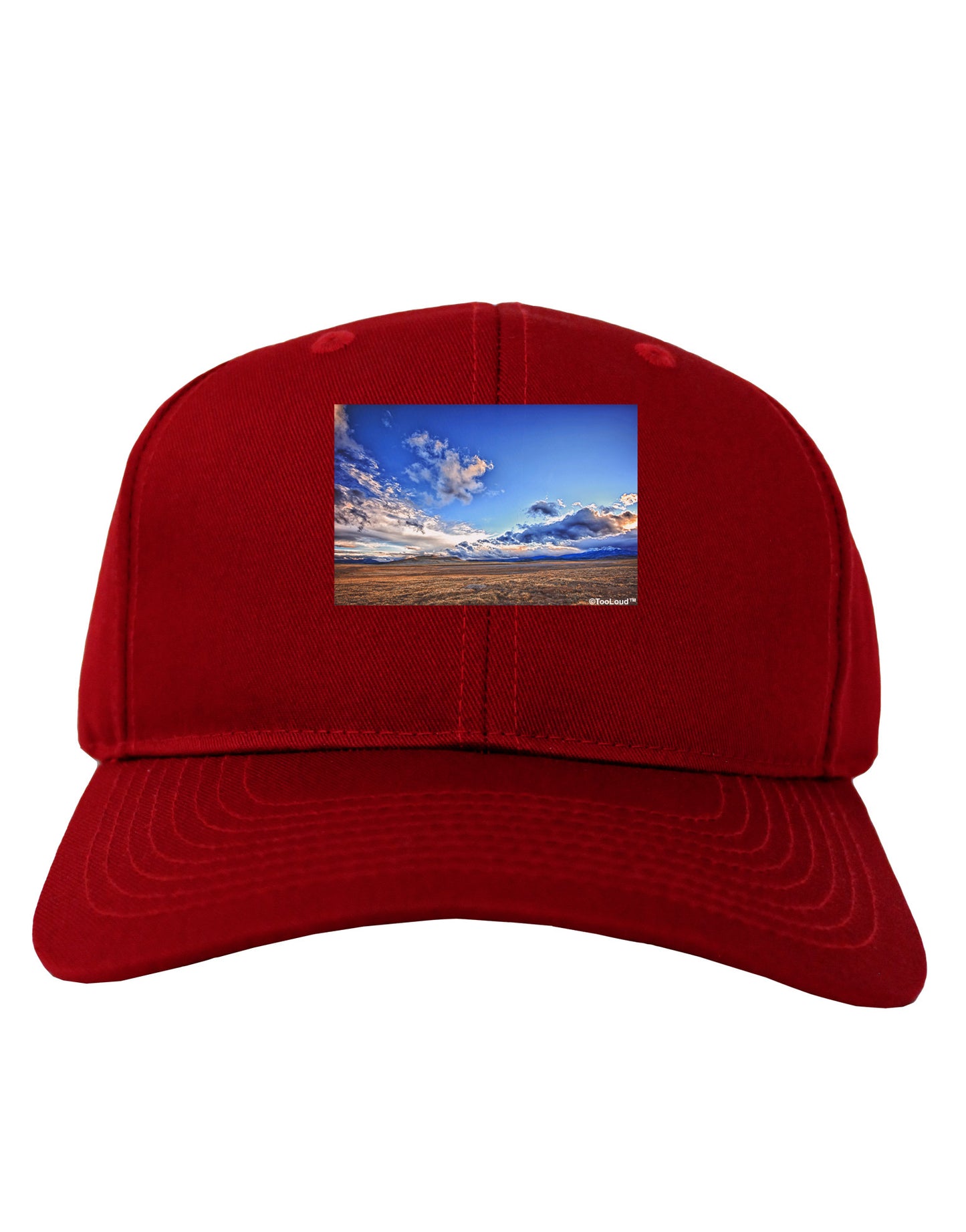 Garden of the Gods Colorado Adult Dark Baseball Cap Hat-Baseball Cap-TooLoud-Red-One Size-Davson Sales
