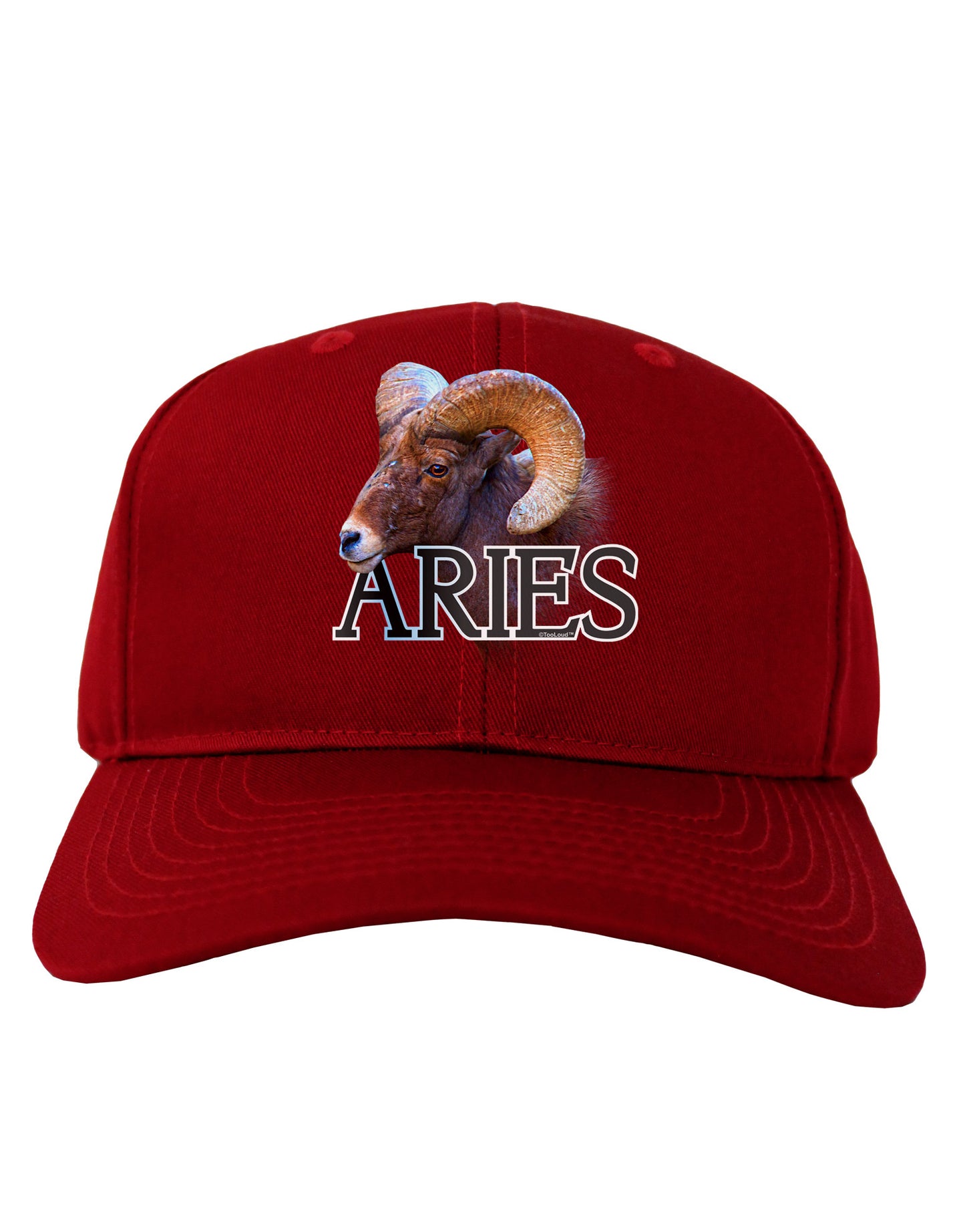 Majestic Aries Picture Adult Dark Baseball Cap Hat-Baseball Cap-TooLoud-Red-One Size-Davson Sales