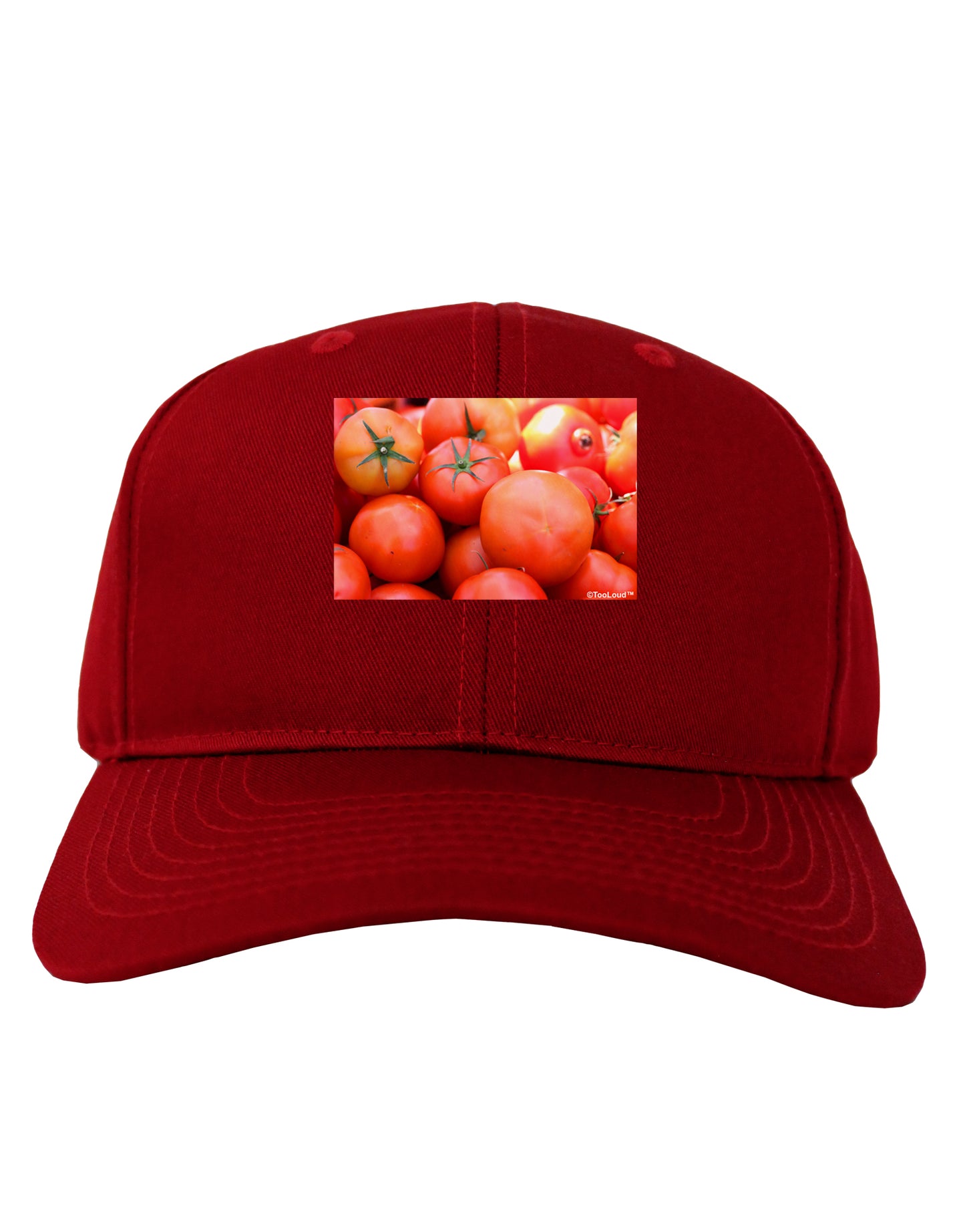 Buy Local Produce Tomatoes Adult Dark Baseball Cap Hat-Baseball Cap-TooLoud-Red-One Size-Davson Sales