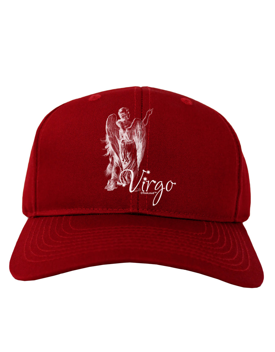 Virgo Illustration Adult Dark Baseball Cap Hat-Baseball Cap-TooLoud-Black-One Size-Davson Sales