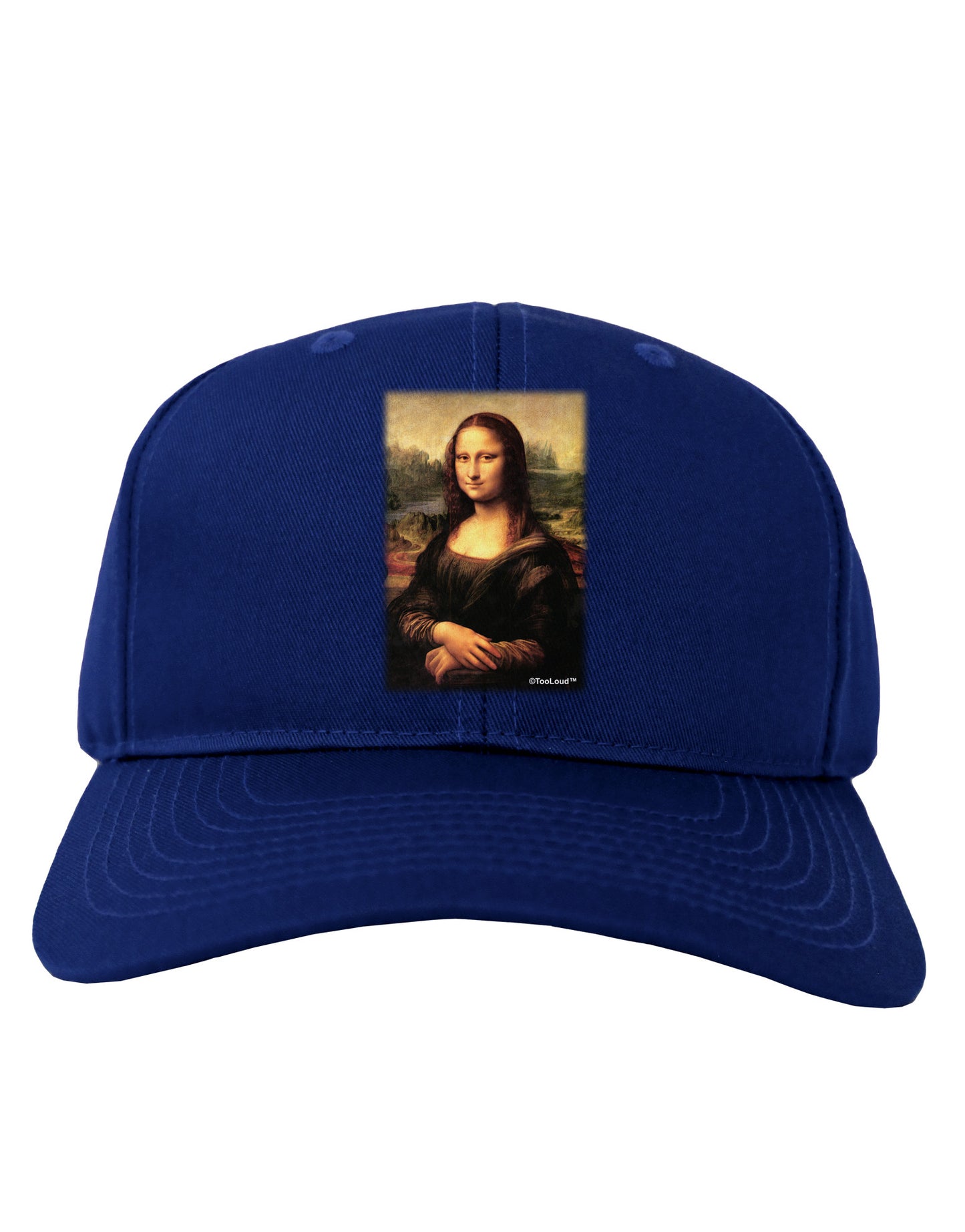 Mona Painting Adult Dark Baseball Cap Hat-Baseball Cap-TooLoud-Royal-Blue-One Size-Davson Sales