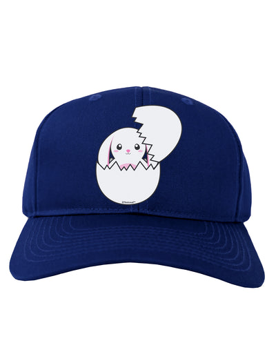 Cute Easter Bunny Hatching Adult Dark Baseball Cap Hat by TooLoud-Baseball Cap-TooLoud-Royal-Blue-One Size-Davson Sales