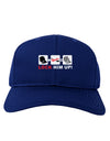 Lock Him Up Anti-Trump Funny Adult Dark Baseball Cap Hat by TooLoud-Baseball Cap-TooLoud-Royal-Blue-One Size-Davson Sales