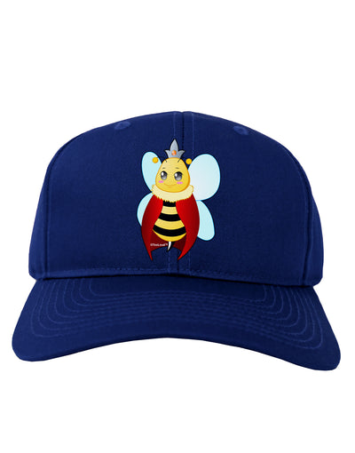 Queen Bee Mothers Day Adult Dark Baseball Cap Hat-Baseball Cap-TooLoud-Royal-Blue-One Size-Davson Sales