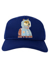 Doge to the Moon Adult Baseball Cap Hat-Baseball Cap-TooLoud-Royal-Blue-One-Size-Fits-Most-Davson Sales