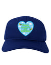 Happy Mother's Day Mommy - Blue Adult Dark Baseball Cap Hat by TooLoud-Baseball Cap-TooLoud-Royal-Blue-One Size-Davson Sales