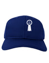 Number One Dad Award Ribbon Adult Dark Baseball Cap Hat-Baseball Cap-TooLoud-Royal-Blue-One Size-Davson Sales