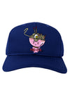 TooLoud Matching Pho Eva Pink Pho Bowl Adult Dark Baseball Cap Hat-Baseball Cap-TooLoud-Royal-Blue-One-Size-Fits-Most-Davson Sales