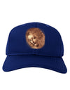 Lady With Disheveled Hair Adult Dark Baseball Cap Hat-Baseball Cap-TooLoud-Royal-Blue-One Size-Davson Sales