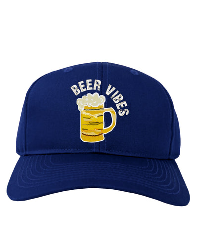 Beer Vibes Adult Baseball Cap Hat-Baseball Cap-TooLoud-Royal-Blue-One-Size-Fits-Most-Davson Sales