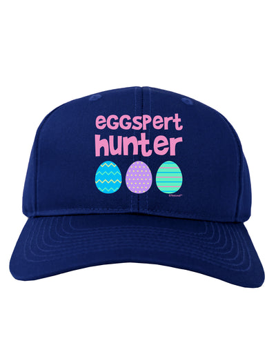 TooLoud Eggspert Hunter - Easter - Pink Adult Dark Baseball Cap Hat-Baseball Cap-TooLoud-Royal-Blue-One Size-Davson Sales