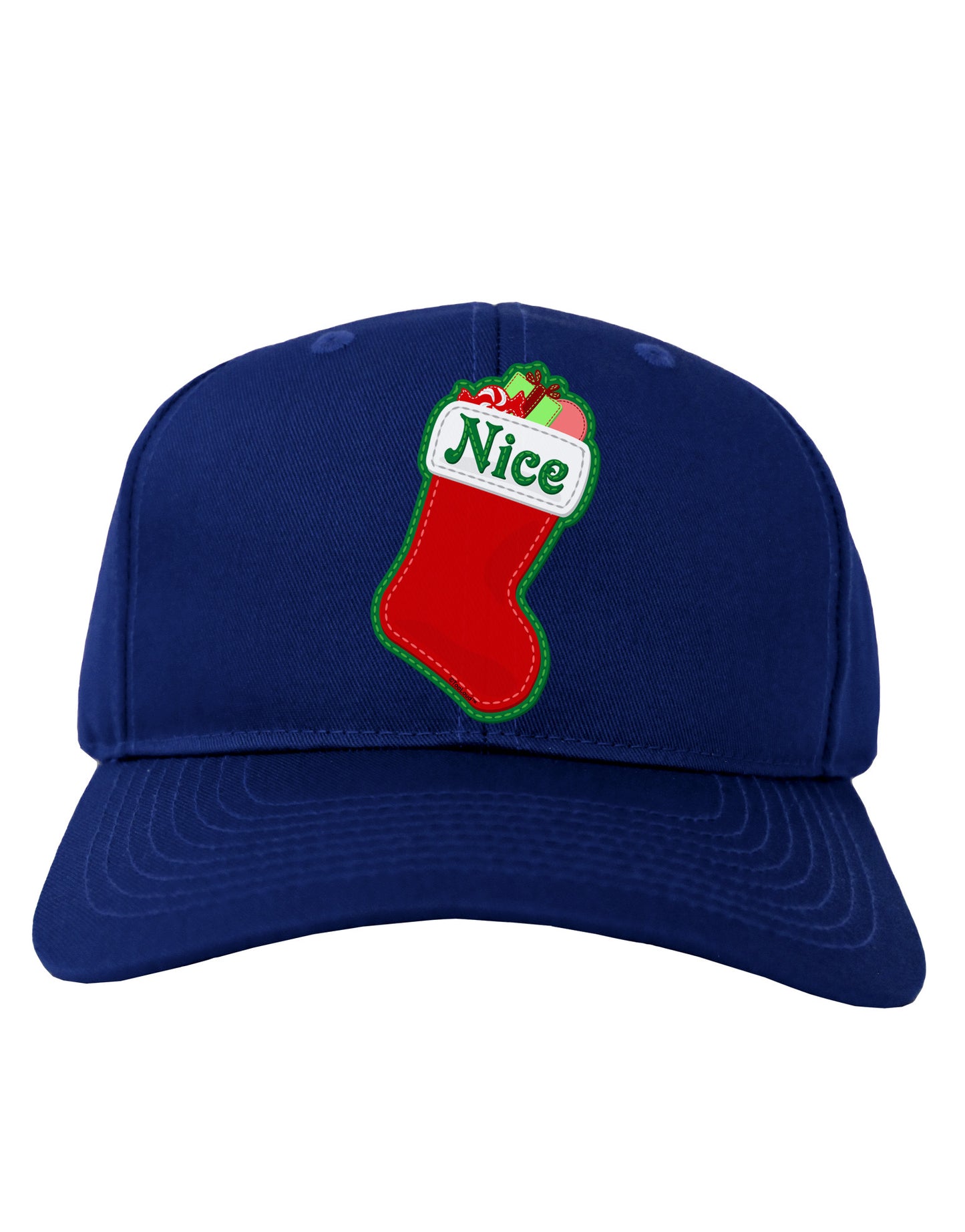 Nice Stocking Cute Christmas Adult Dark Baseball Cap Hat-Baseball Cap-TooLoud-Royal-Blue-One Size-Davson Sales