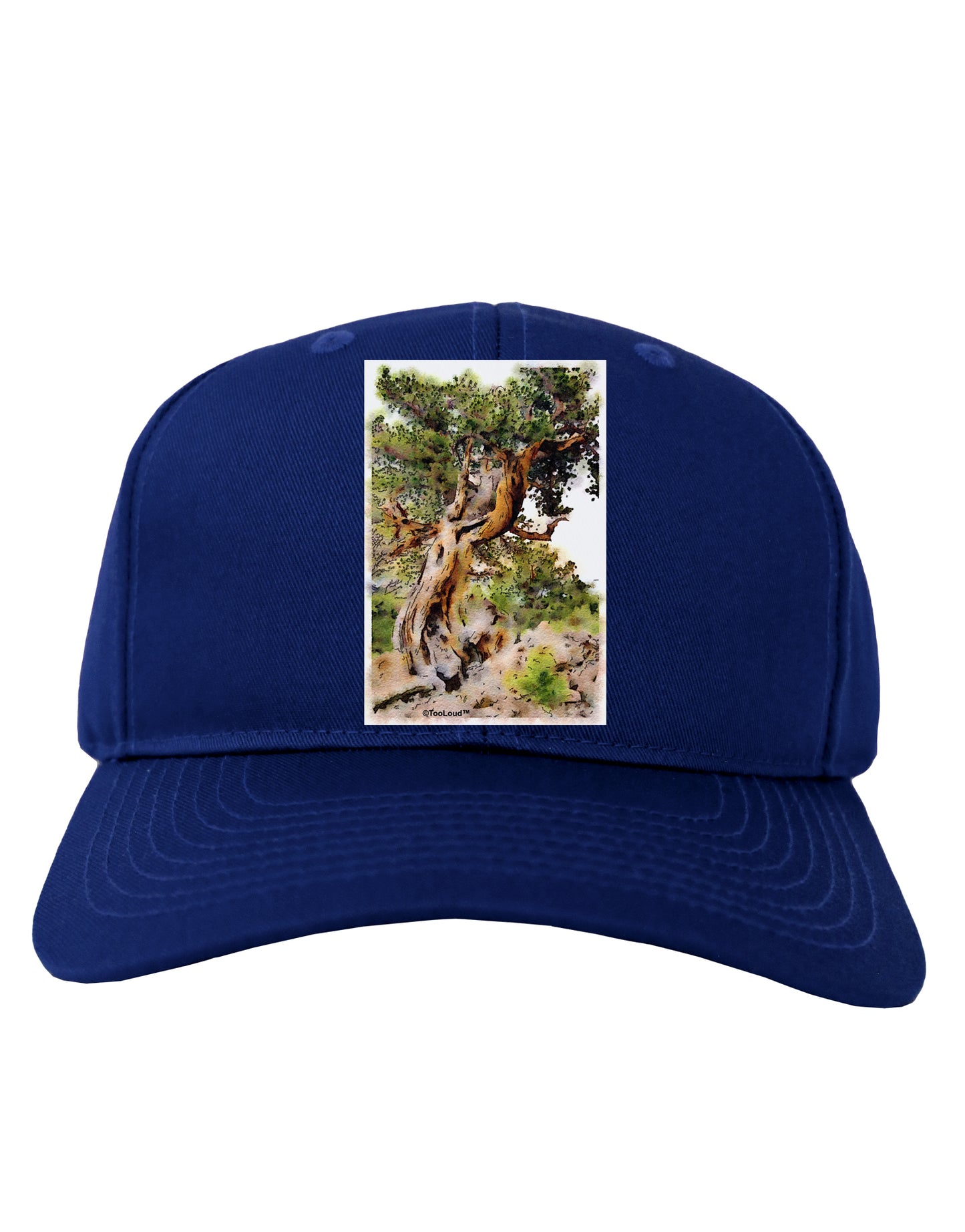 Bristlecone Pines Adult Dark Baseball Cap Hat-Baseball Cap-TooLoud-Royal-Blue-One Size-Davson Sales
