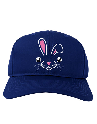 Cute Bunny Face Adult Baseball Cap Hat-Baseball Cap-TooLoud-Royal-Blue-One Size-Davson Sales