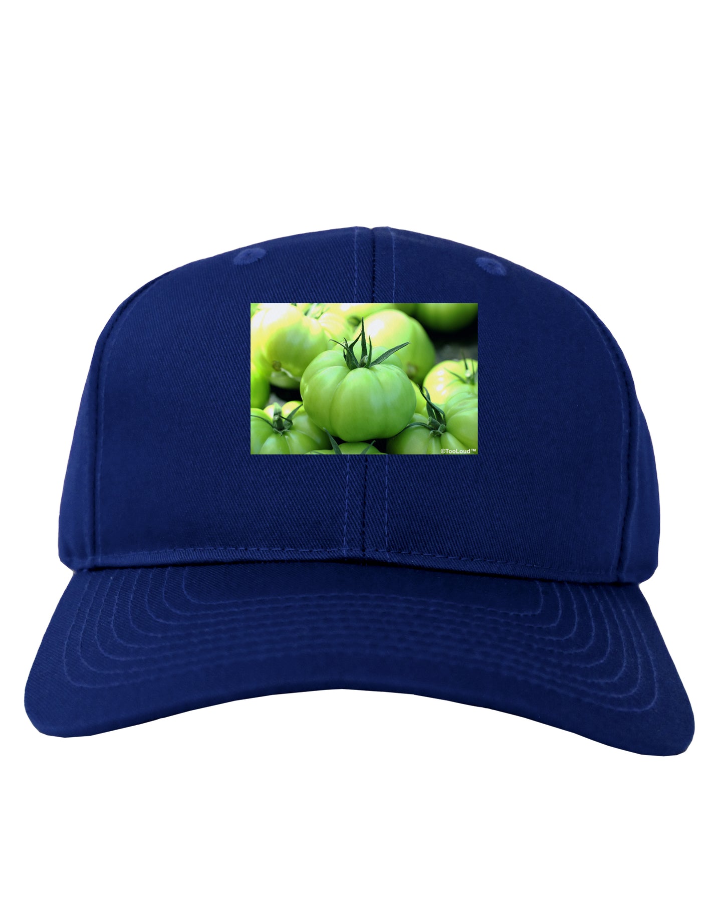 Buy Local - Green Tomatoes Adult Dark Baseball Cap Hat-Baseball Cap-TooLoud-Royal-Blue-One Size-Davson Sales
