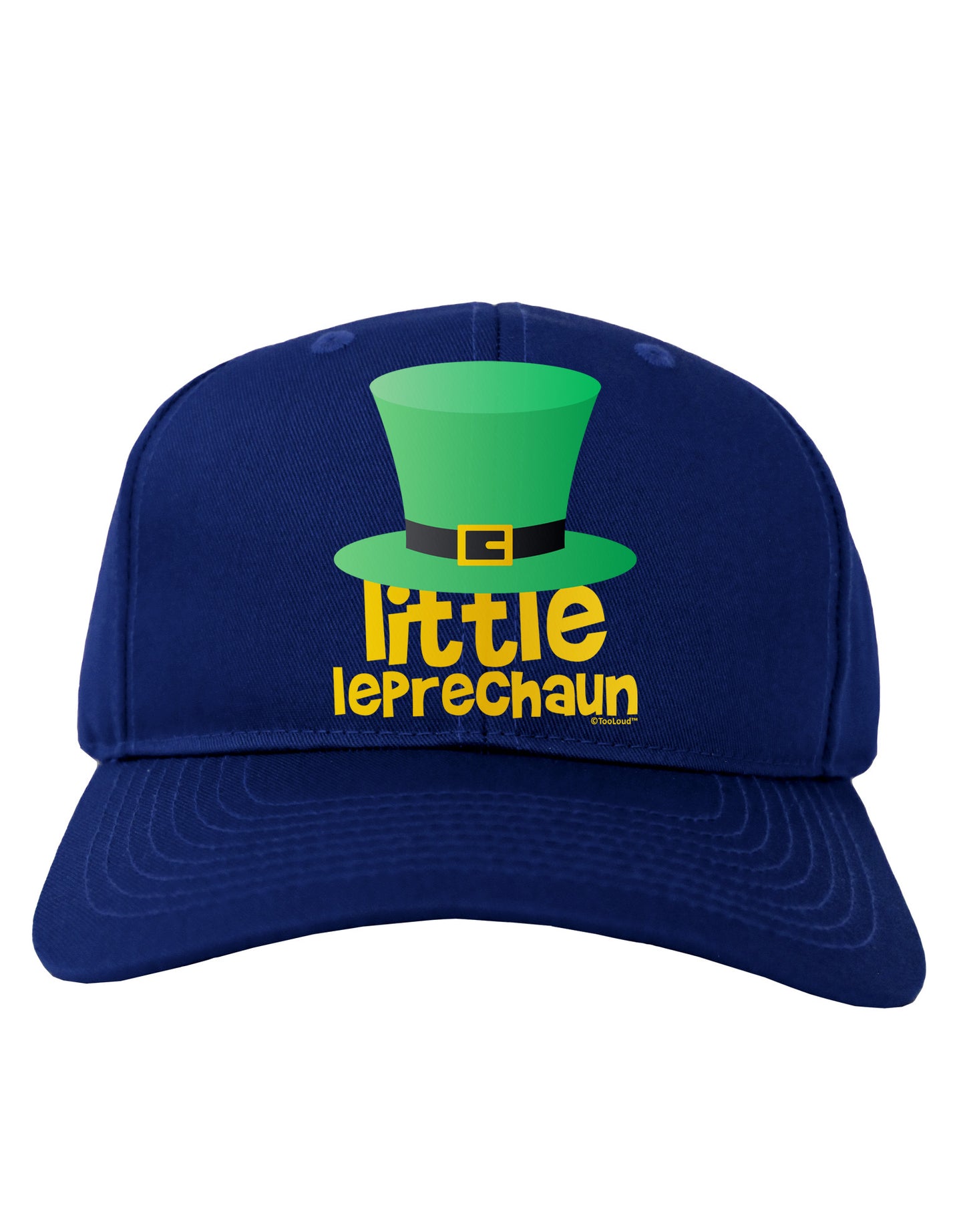 Little Leprechaun - St. Patrick's Day Adult Dark Baseball Cap Hat by TooLoud-Baseball Cap-TooLoud-Royal-Blue-One Size-Davson Sales