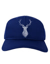 Majestic Stag Distressed Adult Dark Baseball Cap Hat-Baseball Cap-TooLoud-Royal-Blue-One Size-Davson Sales