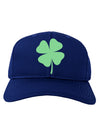 Lucky Four Leaf Clover St Patricks Day Adult Dark Baseball Cap Hat-Baseball Cap-TooLoud-Royal-Blue-One Size-Davson Sales