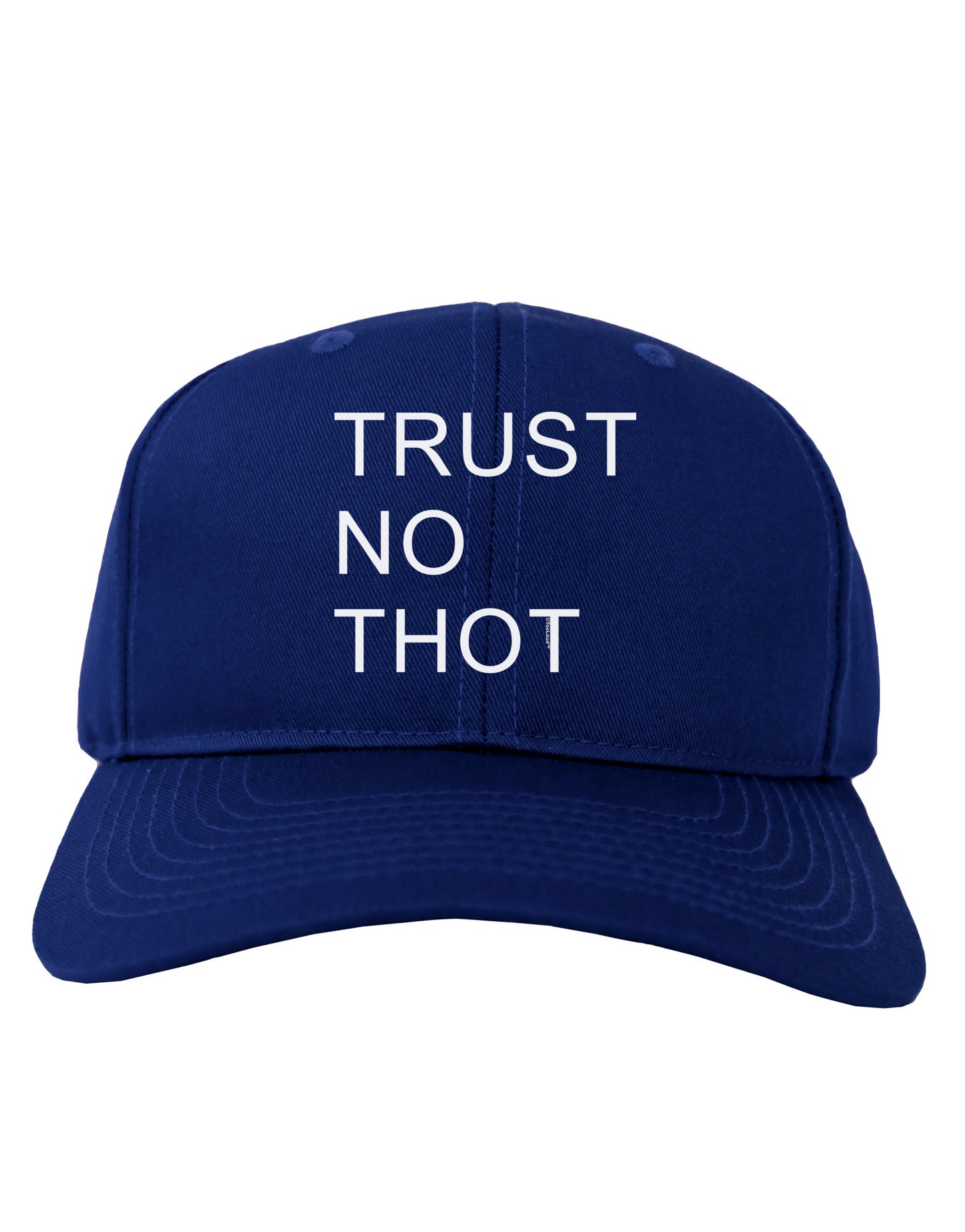 Trust No Thot Adult Dark Baseball Cap Hat-Baseball Cap-TooLoud-Royal-Blue-One Size-Davson Sales