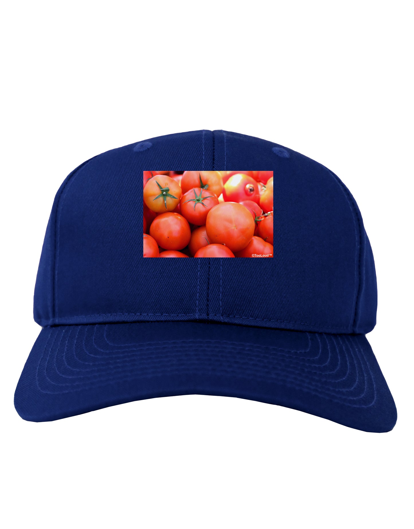 Buy Local Produce Tomatoes Adult Dark Baseball Cap Hat-Baseball Cap-TooLoud-Royal-Blue-One Size-Davson Sales