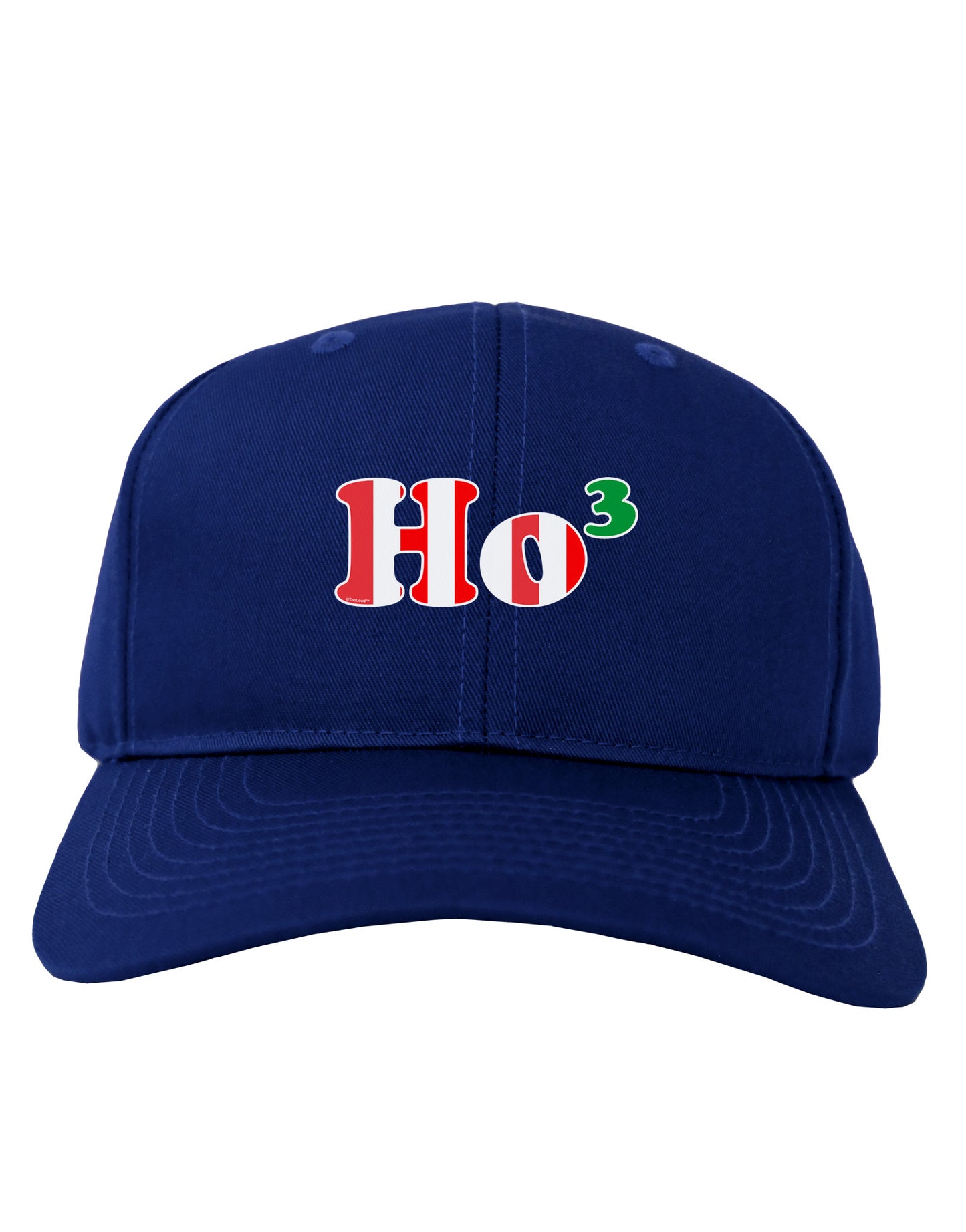 Ho Ho Ho Math Christmas Adult Dark Baseball Cap Hat-Baseball Cap-TooLoud-Royal-Blue-One Size-Davson Sales