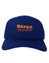 Halloween Pumpkins Adult Baseball Cap Hat-Baseball Cap-TooLoud-Royal-Blue-One-Size-Fits-Most-Davson Sales