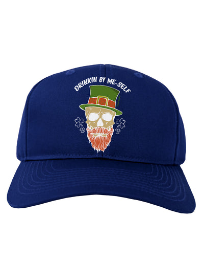 Drinking By Me-Self Adult Baseball Cap Hat-Baseball Cap-TooLoud-Royal-Blue-One-Size-Fits-Most-Davson Sales