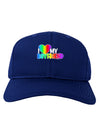 I Heart My Boyfriend - Rainbow Adult Dark Baseball Cap Hat-Baseball Cap-TooLoud-Royal-Blue-One Size-Davson Sales