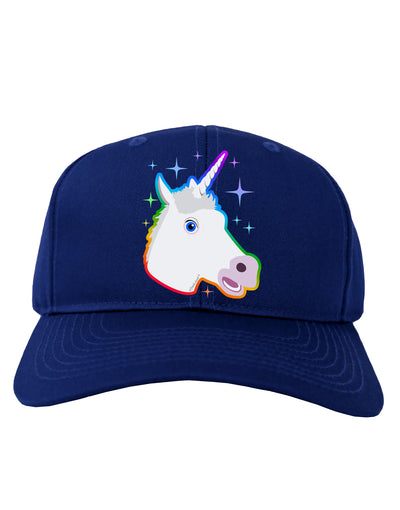 Magical Rainbow Sparkle Unicorn Adult Dark Baseball Cap Hat-Baseball Cap-TooLoud-Royal-Blue-One Size-Davson Sales