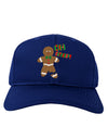 Oh Snap Gingerbread Man Christmas Adult Dark Baseball Cap Hat-Baseball Cap-TooLoud-Royal-Blue-One Size-Davson Sales