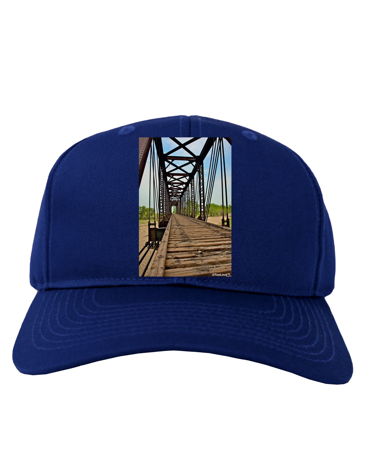 Colorado Landscape Bridge Adult Dark Baseball Cap Hat-Baseball Cap-TooLoud-Royal-Blue-One Size-Davson Sales