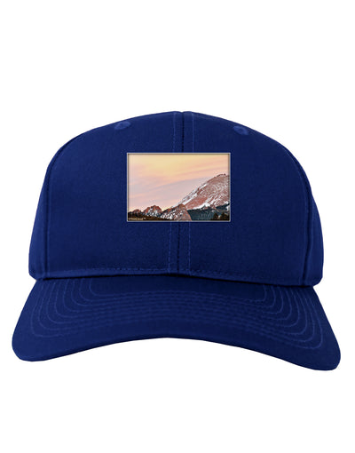 CO Sunset Cliffs Adult Dark Baseball Cap Hat-Baseball Cap-TooLoud-Royal-Blue-One Size-Davson Sales