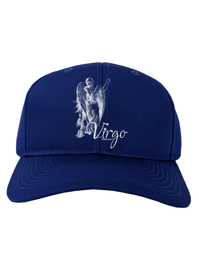 Virgo Illustration Adult Dark Baseball Cap Hat-Baseball Cap-TooLoud-Royal-Blue-One Size-Davson Sales