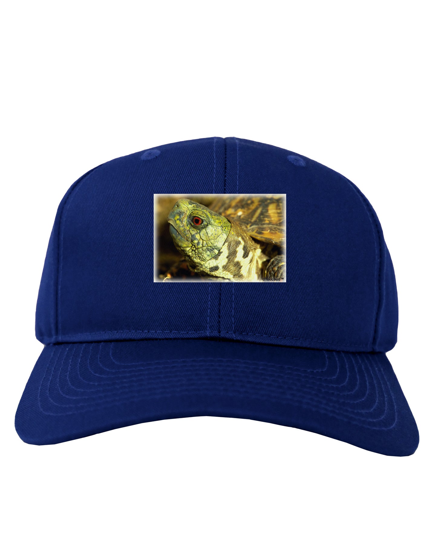 Menacing Turtle Adult Dark Baseball Cap Hat-Baseball Cap-TooLoud-Royal-Blue-One Size-Davson Sales