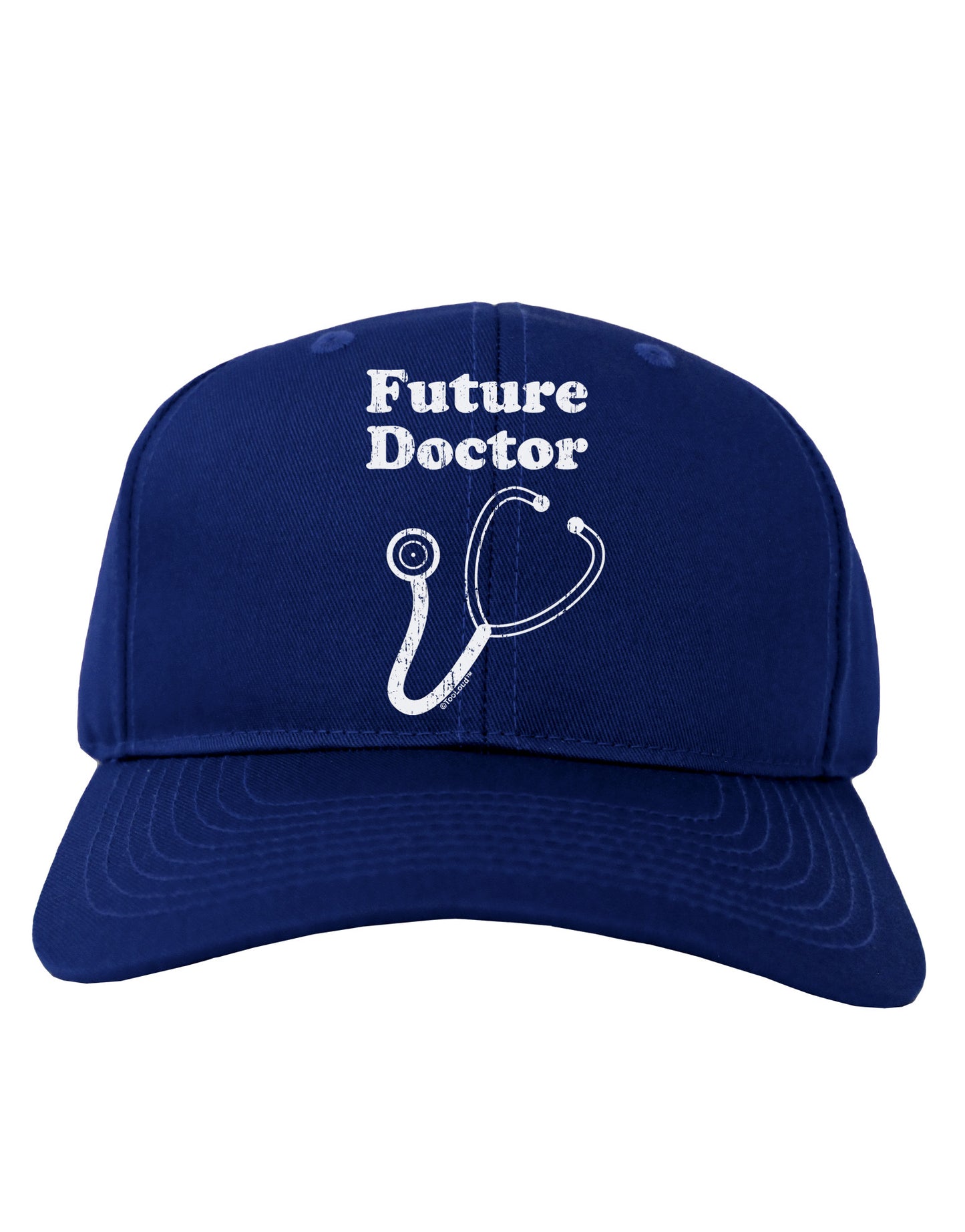 Future Doctor Distressed Adult Dark Baseball Cap Hat-Baseball Cap-TooLoud-Royal-Blue-One Size-Davson Sales