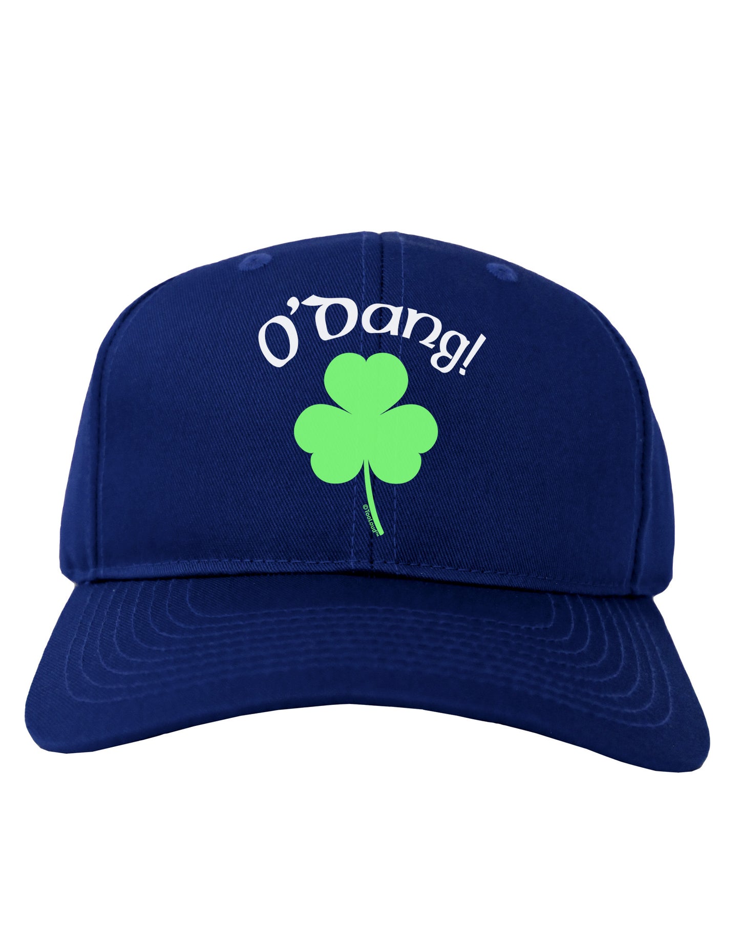 O'Dang - St Patrick's Day Adult Dark Baseball Cap Hat-Baseball Cap-TooLoud-Royal-Blue-One Size-Davson Sales