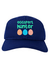 Eggspert Hunter - Easter - Green Adult Dark Baseball Cap Hat by TooLoud-Baseball Cap-TooLoud-Royal-Blue-One Size-Davson Sales