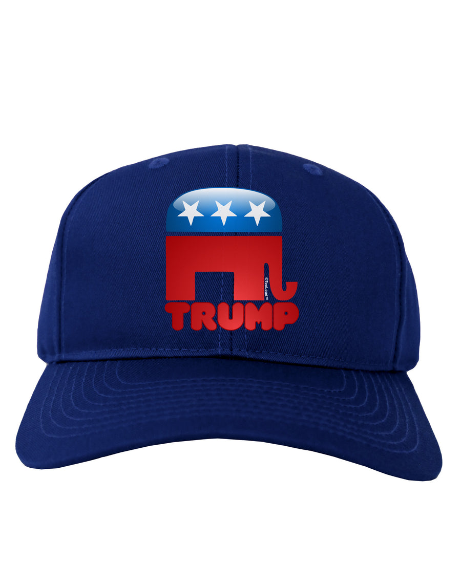 Trump Bubble Symbol Adult Dark Baseball Cap Hat-Baseball Cap-TooLoud-Black-One Size-Davson Sales